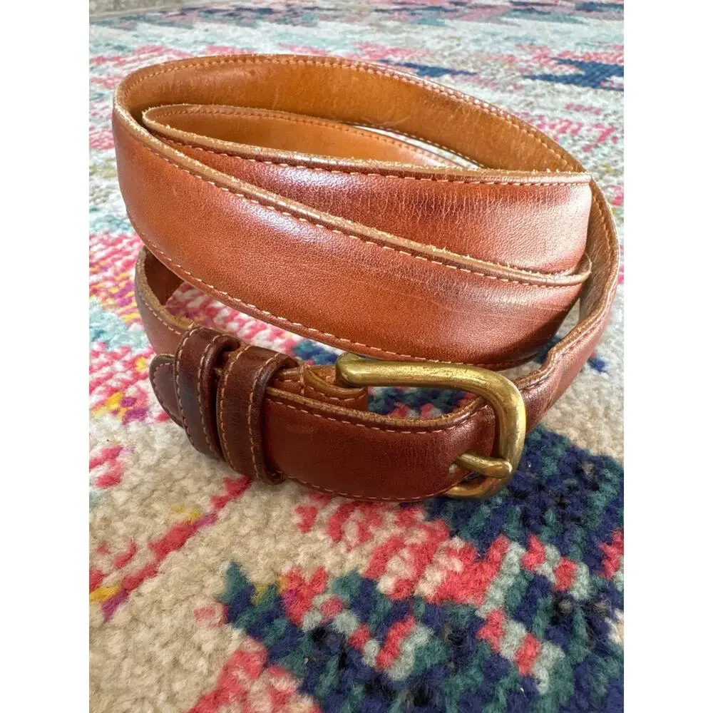 Coach Brown Learher Belt‎ 42”